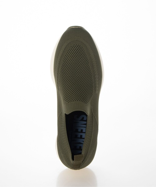 セール】《SNEEKE》メッシュソールメタルスリッポンスニーカー