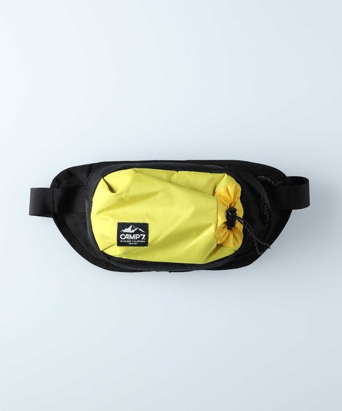 CAMP7(キャンプセブン)の「【CAMP7】PETボトルホルダー付バッグ(ショルダーバッグ・メンズ・イエロー/ブラック・ONE SIZE)」の7枚目の写真