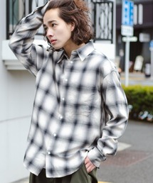 WEGO | WEGO/オンブレチェックシャツ(シャツ/ブラウス)