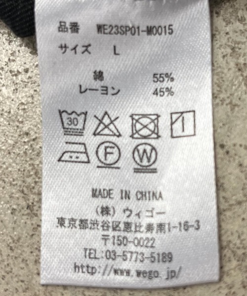 WEGO（ウィゴー）の「WEGO/オンブレチェックシャツ（シャツ/ブラウス・メンズ・ホワイト系その他2/ブラック系その他2・MEDIUM/LARGE）」の17枚目の写真