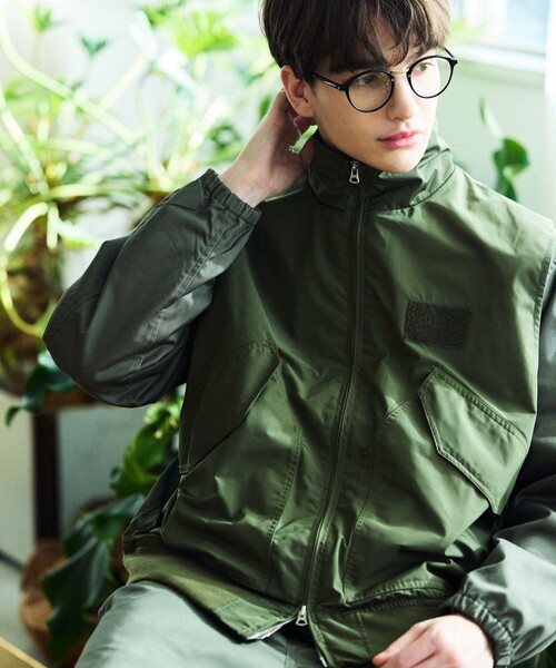 HINSON（ヒンソン）の「HINSON/ヒンソン 別注 STANDOVER VEST/スタンドオーバーベスト（ベスト・メンズ・オフホワイト/ブラック/オリーブ・MEDIUM/LARGE）」の18枚目の写真