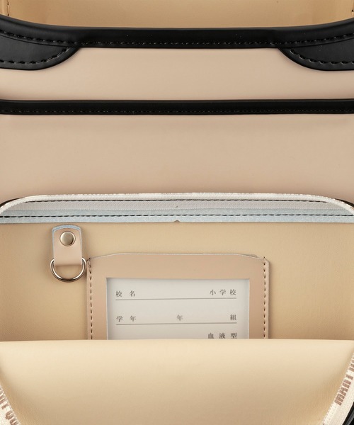 MARY QUANT（マリークワント）の「MARY QUANT(マリークワント)デイジーストライプランドセル（ランドセル・キッズ・ピンク/ベージュ/パープル/ブラック/ミント・ONE SIZE）」の7枚目の写真