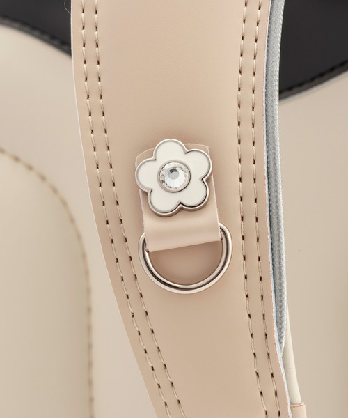 MARY QUANT（マリークワント）の「MARY QUANT(マリークワント)デイジーストライプランドセル（ランドセル・キッズ・ピンク/ベージュ/パープル/ブラック/ミント・ONE SIZE）」の9枚目の写真