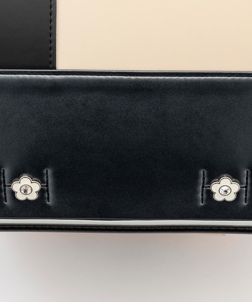 MARY QUANT（マリークワント）の「MARY QUANT(マリークワント)デイジーストライプランドセル（ランドセル・キッズ・ピンク/ベージュ/パープル/ブラック/ミント・ONE SIZE）」の10枚目の写真