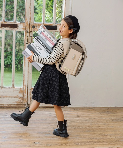 MARY QUANT（マリークワント）の「MARY QUANT(マリークワント)デイジーストライプランドセル（ランドセル・キッズ・ピンク/ベージュ/パープル/ブラック/ミント・ONE SIZE）」の22枚目の写真