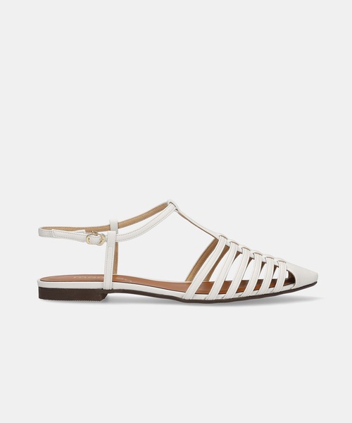 ポインテッドトゥフラットグルカサンダル