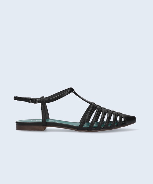 ポインテッドトゥフラットグルカサンダル