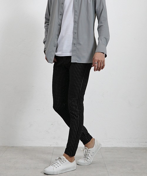 JOKER(ジョーカー)の「『感動の伸縮性』 360度全方向ウルトラストレッチスキニーチノパンツ メンズ 春服(チノパンツ・メンズ・ブラック系/ネイビー系/ネイビー/ブラック/ホワイト/グレー・XL/M/L/S)」の12枚目の写真