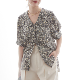 journal standard L'essage | 【Deveaux】ワイドカラーシャツ(シャツ/ブラウス)