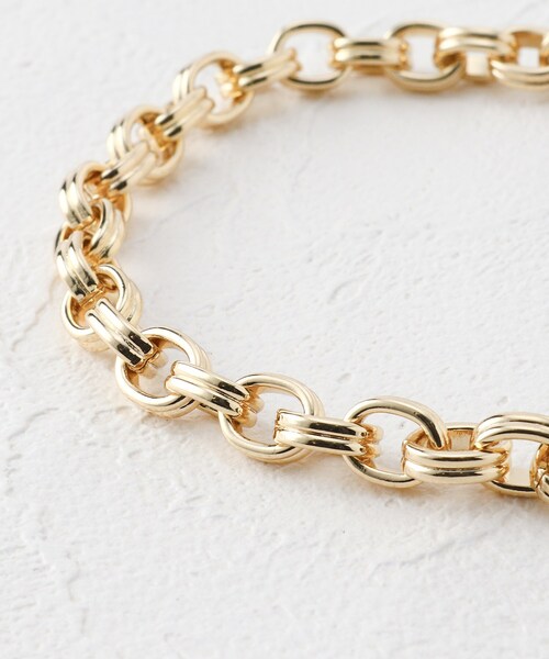 OPAQUE.CLIP（オペークドットクリップ）の「◆チェーンブレスレット（ブレスレット・レディース・シルバー/ゴールド・00）」の4枚目の写真