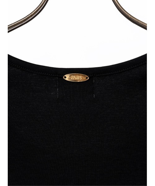 Soir,5 COCOTTE PARIS(ソワールイブニングココットパリ)の「シアースリーブトップス(Tシャツ/カットソー・レディース・ホワイト/ネイビー/ブラック・FREE)」の13枚目の写真