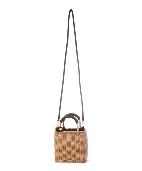 The Bagmati（ザバグマティ）の「【セレクト】Bagmati（バグマティ）ショルダーバッグ（かごバッグ・レディース・ライトベージュ・FREE）」の4枚目の写真