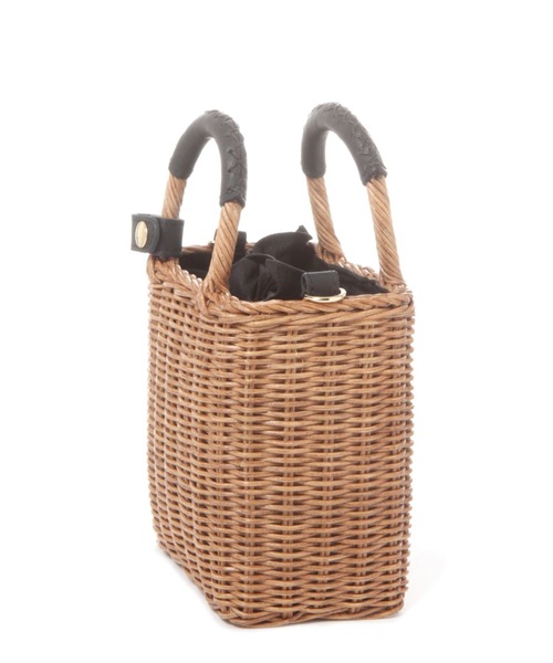 The Bagmati（ザバグマティ）の「【セレクト】Bagmati（バグマティ）ショルダーバッグ（かごバッグ・レディース・ライトベージュ・FREE）」の6枚目の写真