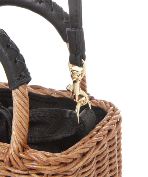 The Bagmati（ザバグマティ）の「【セレクト】Bagmati（バグマティ）ショルダーバッグ（かごバッグ・レディース・ライトベージュ・FREE）」の7枚目の写真