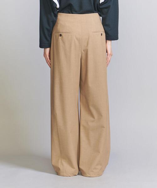 BEAUTY&YOUTH UNITED ARROWS(ビューティーアンドユースユナイテッドアローズ)の「ポリエステルブレンド ドローストパンツ -ウォッシャブル-(その他パンツ・レディース・ダークグレー/ネイビー/ベージュ・S/M)」の7枚目の写真