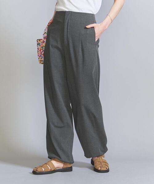 BEAUTY&YOUTH UNITED ARROWS(ビューティーアンドユースユナイテッドアローズ)の「ポリエステルブレンド ドローストパンツ -ウォッシャブル-(その他パンツ・レディース・ダークグレー/ネイビー/ベージュ・S/M)」の22枚目の写真