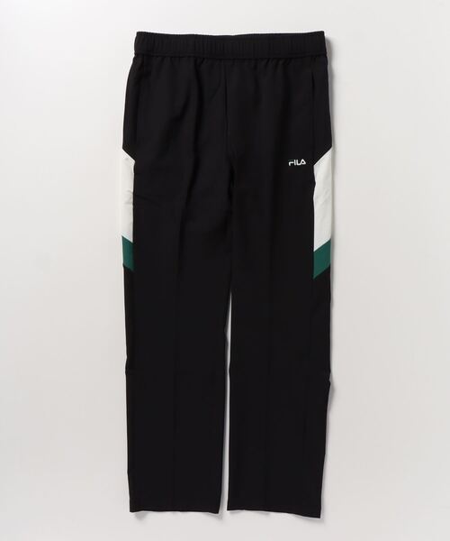 FILA 冷感ストレッチクロスパンツ 薄手 接触冷感 吸水速乾 ダンス スリム FILA（フィラ）の「フィラ FILA 冷感ストレッチクロスパンツ