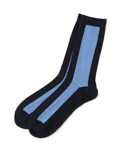 tk.TAKEO KIKUCHI（ティーケータケオキクチ）の「◆フトラインソックス（ソックス/靴下・メンズ・ネイビー/ブラック/ブラック系/ブラック系4/ネイビー系・00）」の7枚目の写真