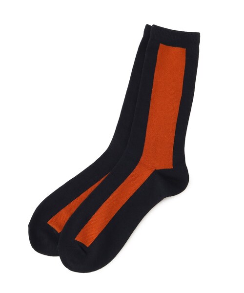 tk.TAKEO KIKUCHI（ティーケータケオキクチ）の「◆フトラインソックス（ソックス/靴下・メンズ・ネイビー/ブラック/ブラック系/ブラック系4/ネイビー系・00）」の10枚目の写真