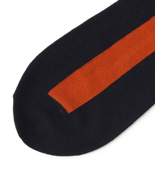 tk.TAKEO KIKUCHI（ティーケータケオキクチ）の「◆フトラインソックス（ソックス/靴下・メンズ・ネイビー/ブラック/ブラック系/ブラック系4/ネイビー系・00）」の11枚目の写真