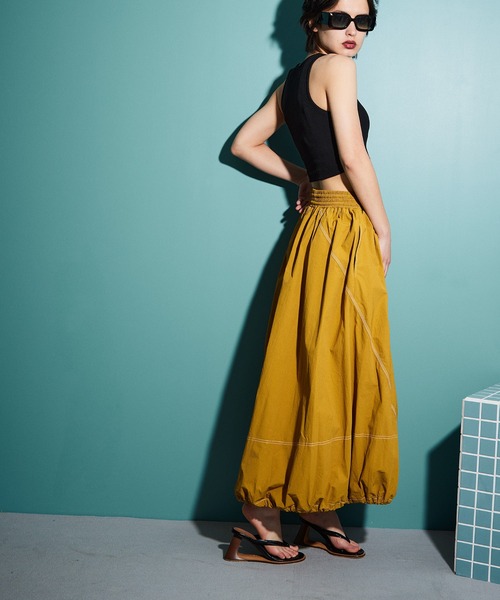 セール】Nylon balloon Skirt | ナイロンバルーンスカート（スカート