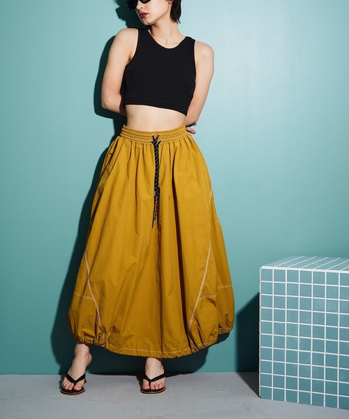 セール】Nylon balloon Skirt | ナイロンバルーンスカート（スカート