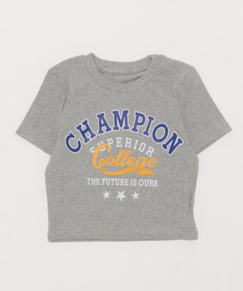 SPIGA(スピーガ)の「カレッジロゴTシャツ(Tシャツ/カットソー・レディース・ホワイト/ブラック/グレー/カーキ・FREE)」の8枚目の写真