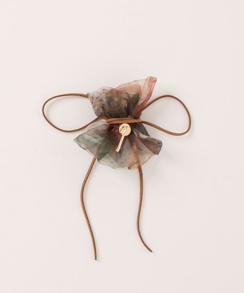 LOWRYS FARM（ローリーズファーム）の「シフォンヘアカフ　903999（バレッタ/ヘアクリップ・レディース・ブルー/ピンク/ブラウン/ブラック・FREE）」の5枚目の写真