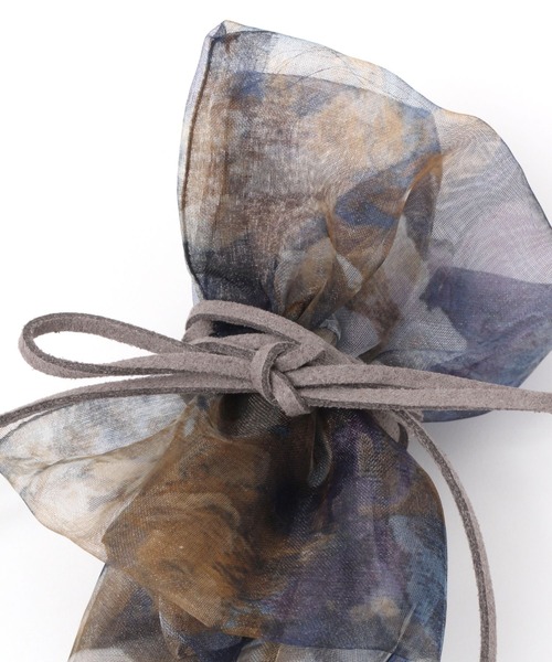 LOWRYS FARM（ローリーズファーム）の「シフォンヘアカフ　903999（バレッタ/ヘアクリップ・レディース・ブルー/ピンク/ブラウン/ブラック・FREE）」の8枚目の写真