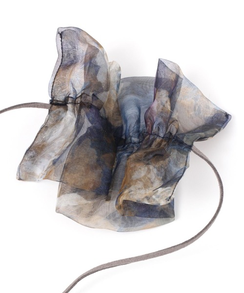 LOWRYS FARM（ローリーズファーム）の「シフォンヘアカフ　903999（バレッタ/ヘアクリップ・レディース・ブルー/ピンク/ブラウン/ブラック・FREE）」の7枚目の写真