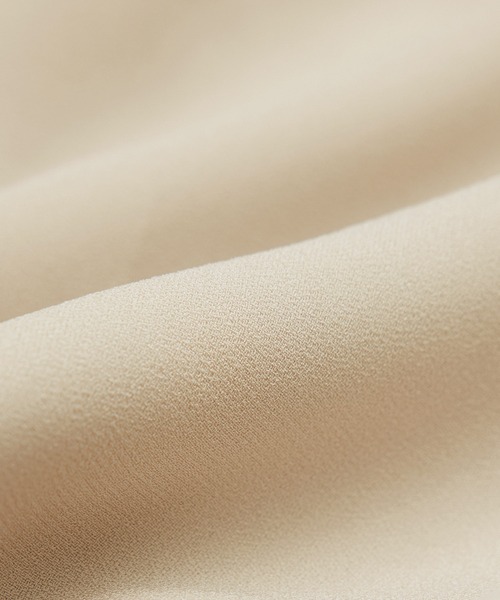 ROPE'（ロペ）の「【撥水加工】【洗える】とろみドライタッチシガレットパンツ/セットアップ対応（その他パンツ・レディース・ベージュ/ネイビー・36/38）」の18枚目の写真