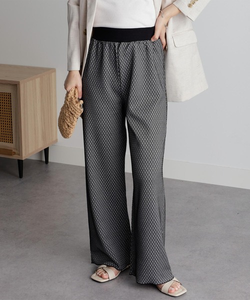 パンツ Ran Ran - 2タックワイドパンツ made in INTERFACTORY（その他