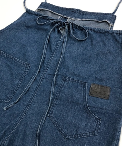 SHEENA（シーナ）の「【新色追加】バックリボンデニムサロペット（サロペット/オーバーオール・レディース・ブルー/ブラック・M）」の21枚目の写真