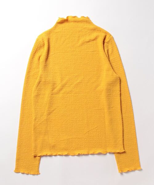 チチカカ（チチカカ）の「クシュクシュボトルネックＴシャツ（Tシャツ/カットソー・レディース・パープル/イエロー・FREE）」の14枚目の写真