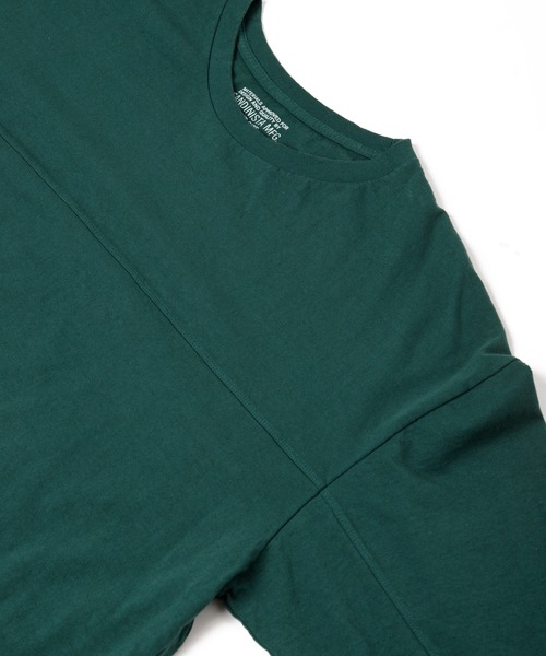 Sandinista(サンディニスタ)の「Football L-S Tee / フットボール長袖Tシャツ(Tシャツ/カットソー・メンズ・グリーン系その他/サーモンピンク/ホワイト/ブラック・MEDIUM/LARGE/SMALL)」の9枚目の写真