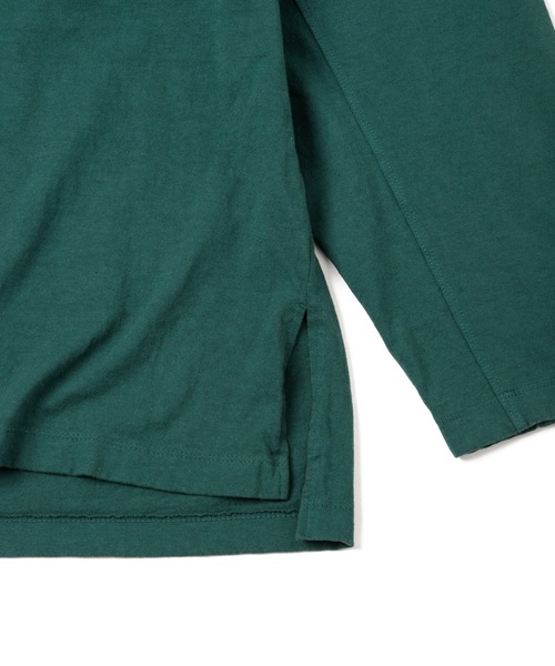 Sandinista(サンディニスタ)の「Football L-S Tee / フットボール長袖Tシャツ(Tシャツ/カットソー・メンズ・グリーン系その他/サーモンピンク/ホワイト/ブラック・MEDIUM/LARGE/SMALL)」の10枚目の写真