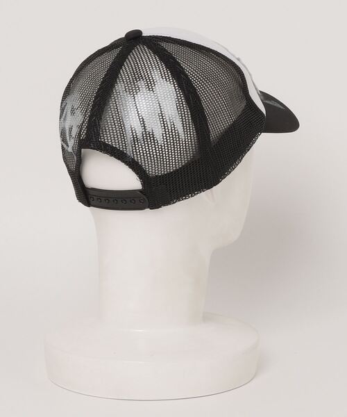 Never mind the XU / Chikashitsu+（ネバーマインド ザ エックスユー / チカシツプラス）の「【RESURRECTION13/リザラクション】mesh-cap / グランジ メッシュキャップ（キャップ・メンズ・ブラック/レッド・ONE SIZE）」の10枚目の写真