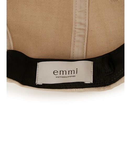 emmi(エミ)の「【emmi atelier】コットンキャップ(キャップ・レディース・ネイビー/ブラック/ライトベージュ・FREE)」の16枚目の写真