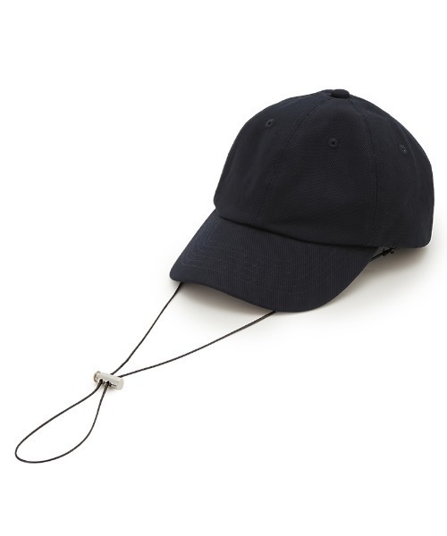 emmi(エミ)の「【emmi atelier】コットンキャップ(キャップ・レディース・ネイビー/ブラック/ライトベージュ・FREE)」の4枚目の写真