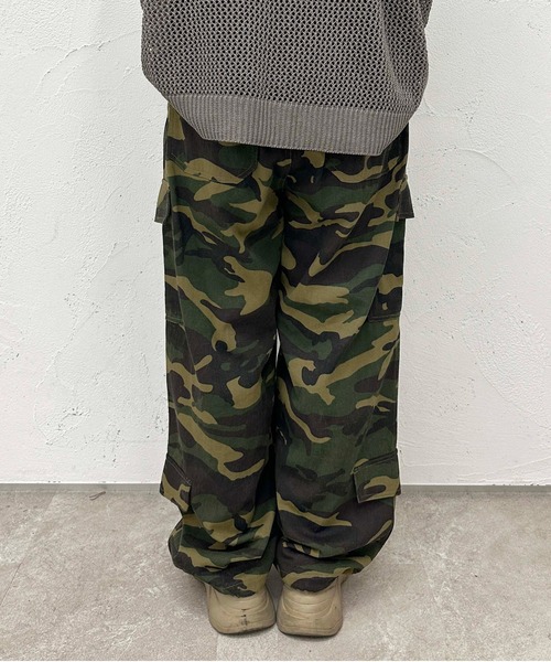 sedacle（セダクル）の「迷彩ワイドカーゴパンツ（カーゴパンツ）」 - WEAR
