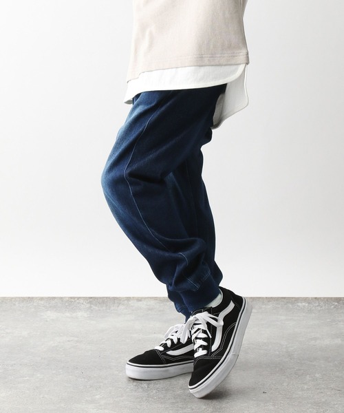 GLOBAL WORK（グローバルワーク）の「スゴラクカットアソートリブパンツ/199983（その他パンツ・キッズ・ブラック/カーキ/ブルー系その他/ブルー系その他2/ブルー系その他3・110cm/100cm/120cm/130cm/140cm/150cm/160cm）」の5枚目の写真