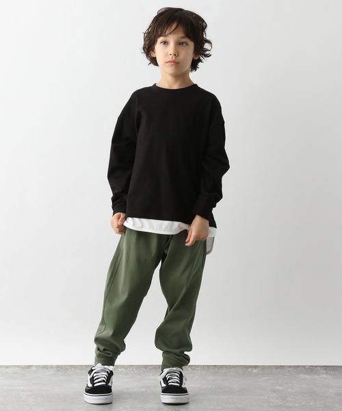 GLOBAL WORK（グローバルワーク）の「スゴラクカットアソートリブパンツ/199983（その他パンツ・キッズ・ブラック/カーキ/ブルー系その他/ブルー系その他2/ブルー系その他3・110cm/100cm/120cm/130cm/140cm/150cm/160cm）」の12枚目の写真