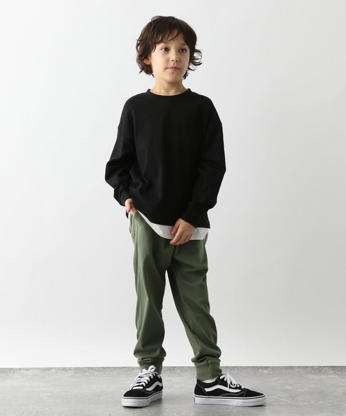 GLOBAL WORK（グローバルワーク）の「スゴラクカットアソートリブパンツ/199983（その他パンツ・キッズ・ブラック/カーキ/ブルー系その他/ブルー系その他2/ブルー系その他3・110cm/100cm/120cm/130cm/140cm/150cm/160cm）」の13枚目の写真