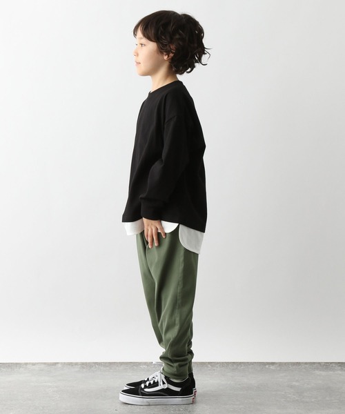 GLOBAL WORK（グローバルワーク）の「スゴラクカットアソートリブパンツ/199983（その他パンツ・キッズ・ブラック/カーキ/ブルー系その他/ブルー系その他2/ブルー系その他3・110cm/100cm/120cm/130cm/140cm/150cm/160cm）」の14枚目の写真