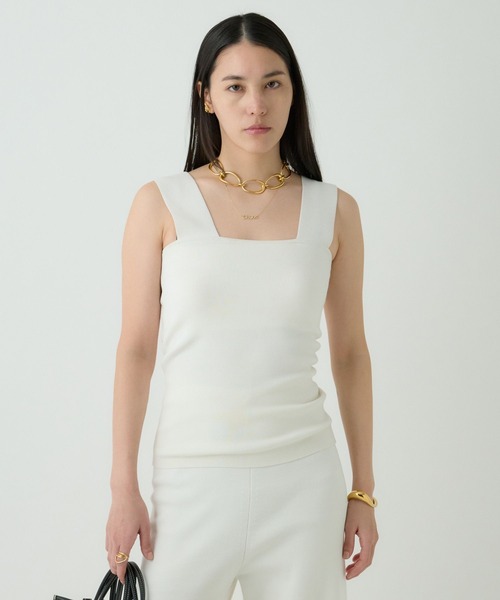 Chaos(カオス)/シルクコンニットタンク 【セットアップ可】（タンク