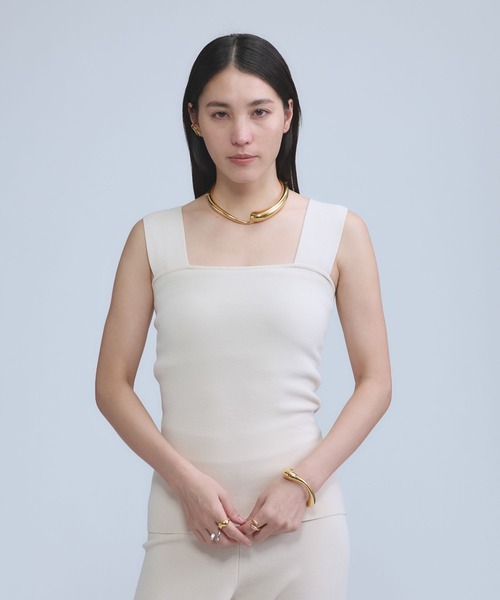 Chaos(カオス)/シルクコンニットタンク 【セットアップ可】（タンク