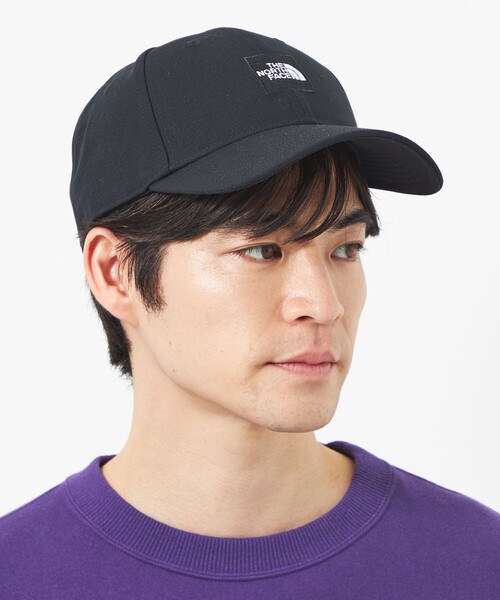 THE NORTH FACE（ザノースフェイス）の「＜THE NORTH FACE＞スクエア ロゴ キャップ -UVカット-（キャップ・メンズ・ブラック/ネイビー/オリーブ・FREE）」の22枚目の写真