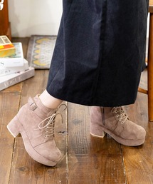 attagirl | レースアップベルトショートブーツ(ブーツ)