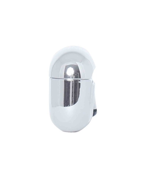 X-girl（エックスガール）の「METALLIC 3rd GENERATION Airpods CASE（スマホグッズ・レディース・シルバー・ONE SIZE）」の3枚目の写真