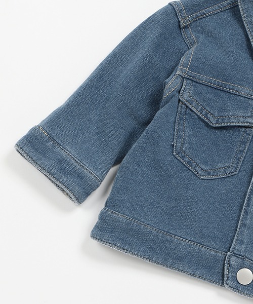 petit main（プティマイン）の「【Disney】デニムジャケット（デニムジャケット・キッズ・ネイビー/ブルー・80ｃｍ/70cm）」の8枚目の写真